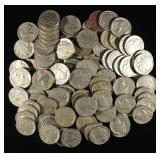 (100) FULL DATE BUFFALO NICKELS