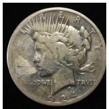 1924 PEACE DOLLAR