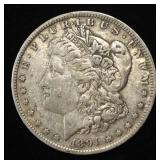 1891-O MORGAN DOLLAR XF