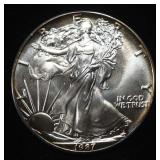 1987 AMERICAN SILVER EAGLE