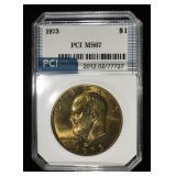 1973 EISENHOWER DOLLAR PCI SUPERB GEM BU