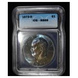 1973-DEISENHOWER DOLLAR ICG MS66