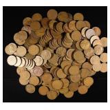 200 'S' MINT WHEAT CENTS