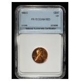1968-S MEMORIAL CENT NNC PERFECT GEM PROOF DCAM RD