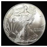 2003 AMERICAN SILVER EAGLE