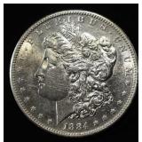 1884-S MORGAN DOLLAR AU/BU