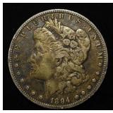 1894-S MORGAN DOLLAR VF