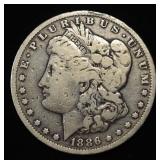 1886-O MORGAN DOLLAR