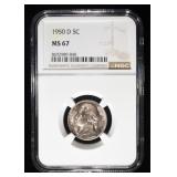 1950-D JEFFERSON NICKEL NCG MS67