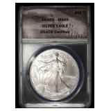 2010 AMERICAN SILVER EAGLE ANACS MS69