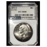 1971-S SILVER EISENHOWER DOLLAR PCI SUPERB GEM+ BU