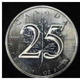 2013 MAPLE LEAF 1 OZ .999 SILVER ROUND