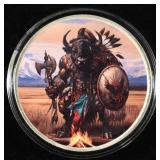 PEACE, LOVE & HAYLEYBUG 1 OZ .999 SILVER ROUND