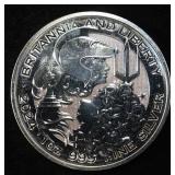 2024 BRITANNIA AND LIBERTY 1 OZ .999 SILVER ROUND
