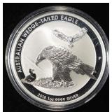2018 WEDGE-TAILED EAGLE 1 OZ .999 SILVER ROUND