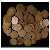 (65) INDIAN CENTS FROM THE 80'S, 90'S, 00'S