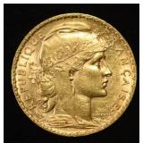 1905 $20 REPUBLIQUE FRANCAISE GOLD