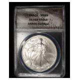 1997 AMERICAN SILVER EAGLE ANACS MS69
