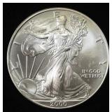 2000 AMERICAN SILVER EAGLE