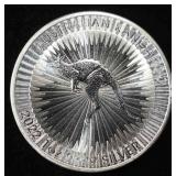 2022 1 OZ .9999 SILVER KANGAROO ROUND