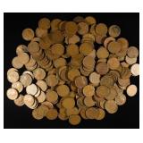 (200) 39'S WHEAT CENTS