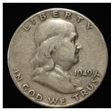 1949-S FRANKLIN HALF DOLLAR