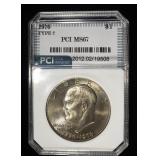1976 TYPE 2 EISENHOWER DOLLAR PCI SUPERB GEM BU