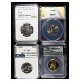 GRADED DOLLAR COLLECTOR LOT