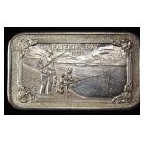 1973 FATHERS DAY 1 OZ 0.999 SILVER BAR