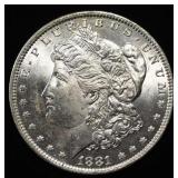 1881-O MORGAN DOLLAR CH/GEM BU