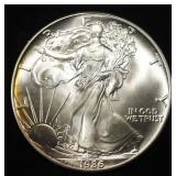 1986 AMERICAN SILVER EAGLE