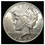 1935-S PEACE DOLLAR BU
