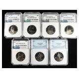 GRADED COIN COLLECTOR LOT