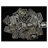 (33) 1 GRAM .999 SILVER PIECES