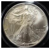 1995 AMERICAN SILVER EAGLE
