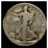 1921-D WALKING LIBERTY HALF GOOD