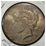 1935 PEACE DOLLAR NICE ORIG UNC