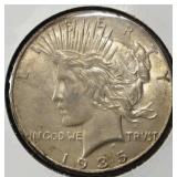 1935-S PEACE DOLLAR NICE ORIG UNC