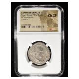 TRAJAN DECIUS, AD 249-251 NGC CHXF