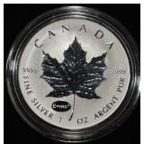 2015 MAPLE LEAF 1 OZ .999 SILVER ROUND