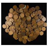 (200) TEEN'S WHEAT CENTS