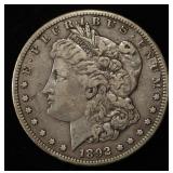 1892-S MORGAN DOLLAR XF