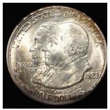 1923-S MONROE COMMEM HALF DOLLAR CH/GEM BU