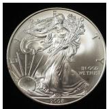 2008 AMERICAN SILVER EAGLE