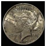 1924 PEACE DOLLAR