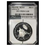 FRANK. MINT APOLLO 10 PCI PERFECT GEM PROOF CAMEO