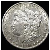 1895-S MORGAN DOLLAR AU