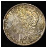 1878-S MORGAN DOLLAR GEM UNC GREAT COLOR