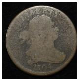 1804 DRAPED BUST HALF CENT