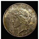 1927-S PEACE DOLLAR BU